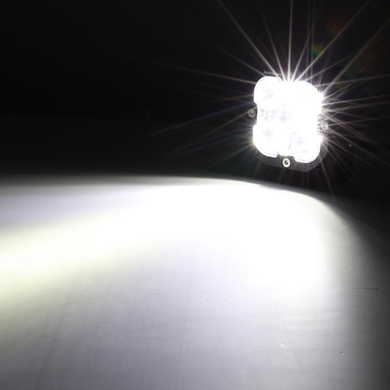 Load image into Gallery viewer, 3 Inch 80W 9600LM LED Pods Lights White&Amber for ATV UTV SIDE BY SIDE 4X4