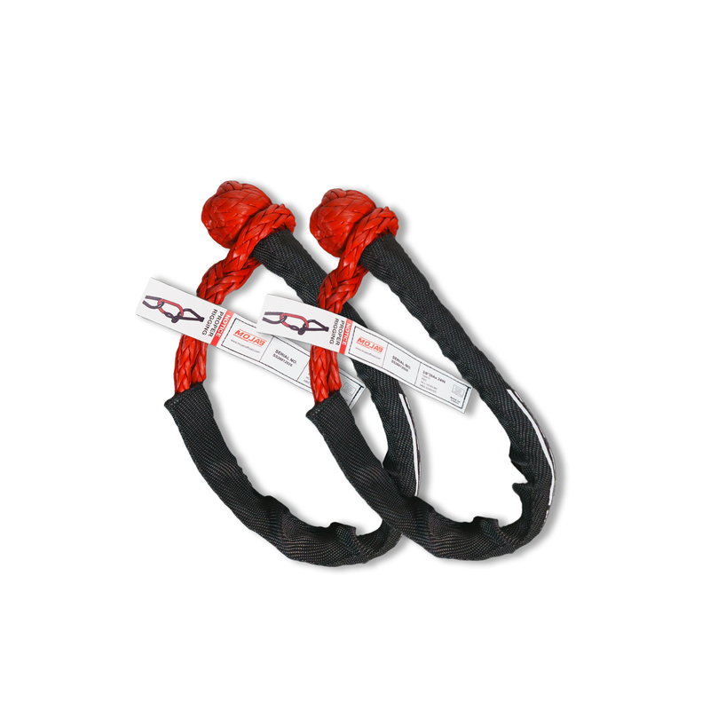 Load image into Gallery viewer, Soft Shackle 3/8'' x 24” with sleeve and bag (Set of 2 Shackles) (Lifetime Warranty)