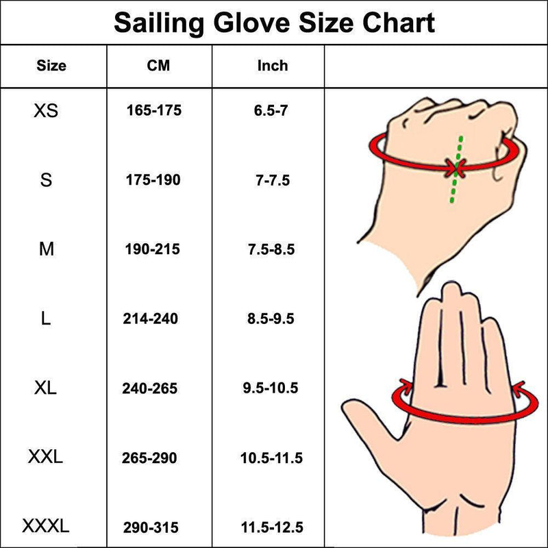 Load image into Gallery viewer, Sailing Gloves 2 Cut Fingers Glove Blue Gray Amara Leather