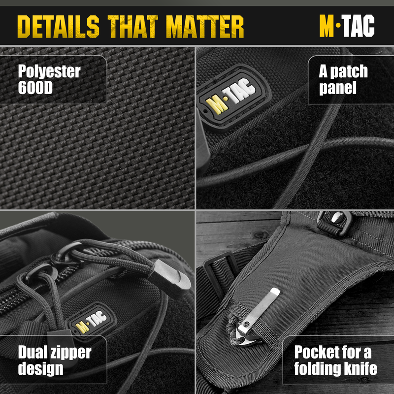 Load image into Gallery viewer, M-Tac Urban Line City Patrol Carabiner Bag