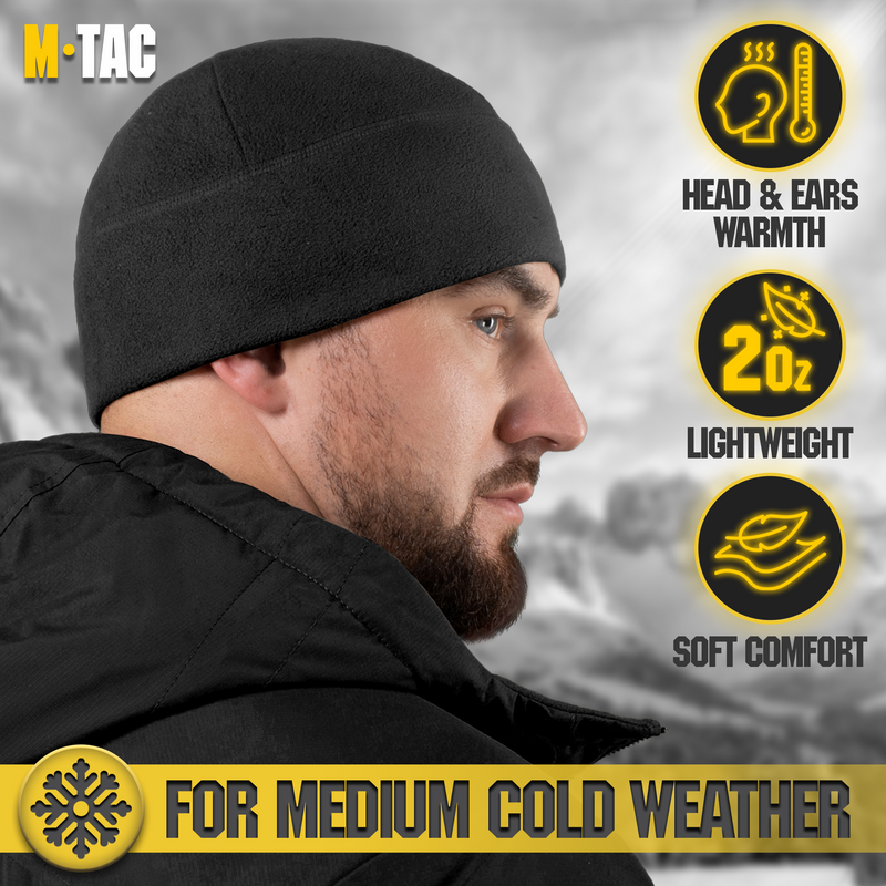 Load image into Gallery viewer, M-Tac Elite Fleece Watch Cap (250 g/m2)