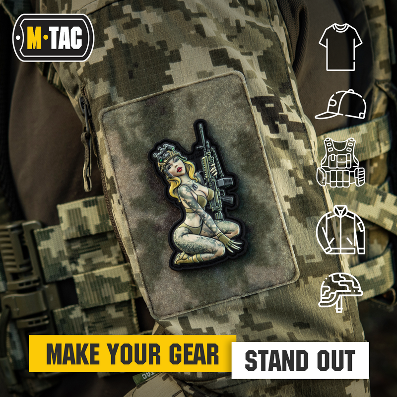 Load image into Gallery viewer, M-Tac Morale Patch Tactical Girl