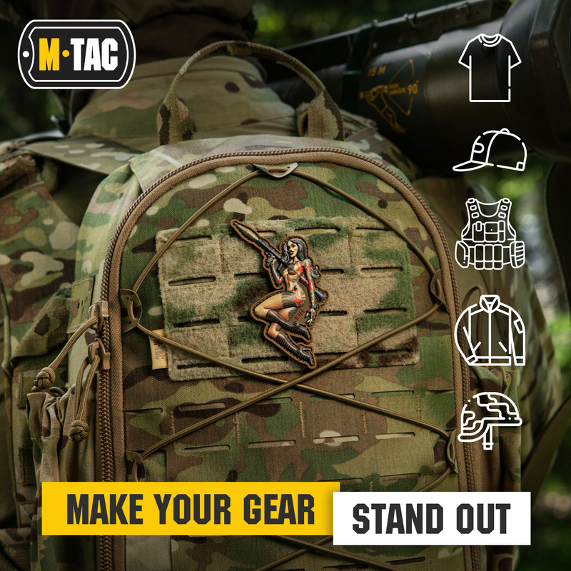 Load image into Gallery viewer, M-Tac Morale Patch Tactical Girl