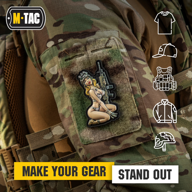 Load image into Gallery viewer, M-Tac Morale Patch Tactical Girl