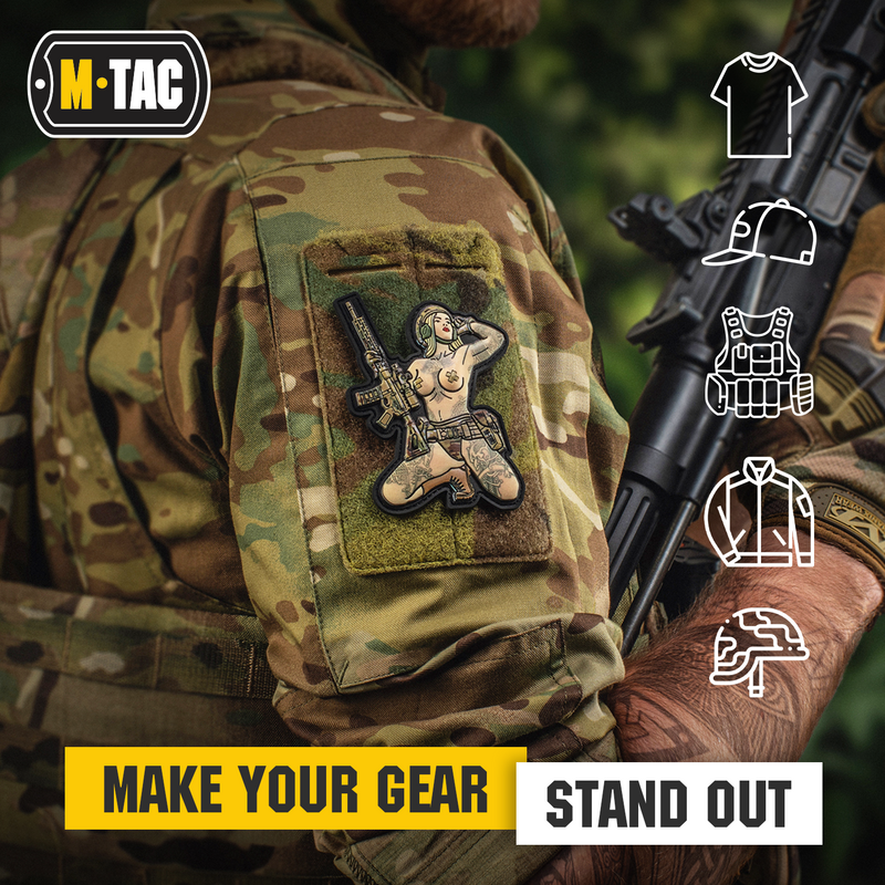 Load image into Gallery viewer, M-Tac Morale Patch Tactical Girl