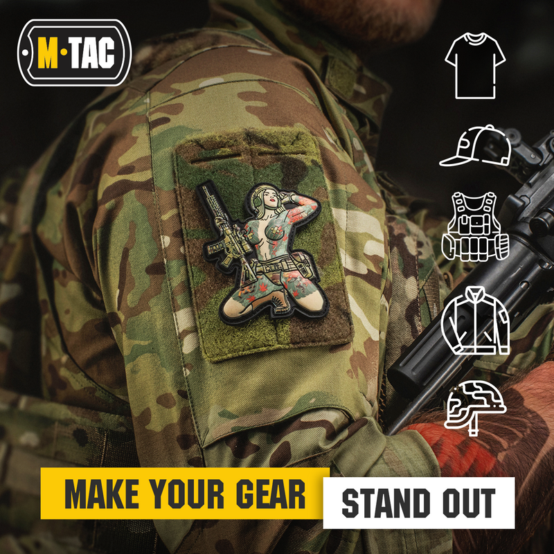 Load image into Gallery viewer, M-Tac Morale Patch Tactical Girl