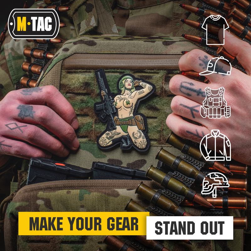 Load image into Gallery viewer, M-Tac Morale Patch Tactical Girl