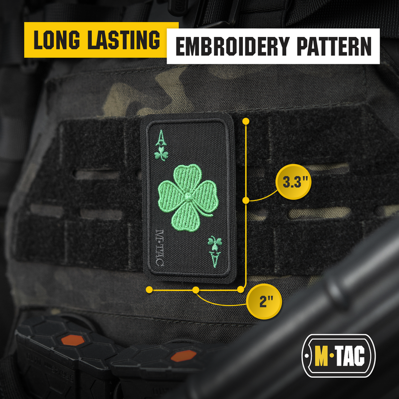 Load image into Gallery viewer, M-Tac Embroidered Patch Lucky Card