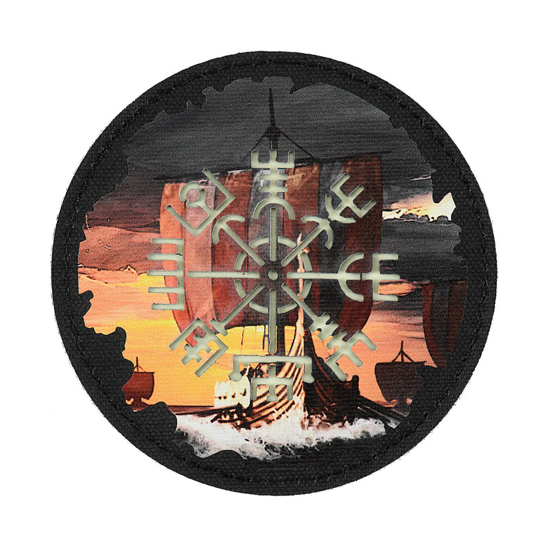 Load image into Gallery viewer, M-Tac Patch Vegvisir Drakkar Round PVC