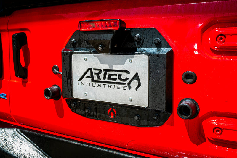 Load image into Gallery viewer, JL Spare Tire Delete Kit - Powdercoated Aluminum