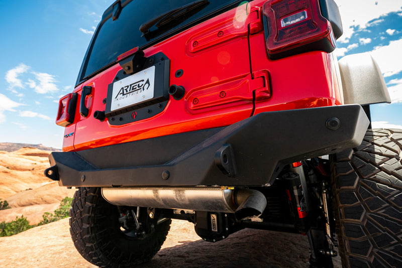 Load image into Gallery viewer, JL Spare Tire Delete Kit - Powdercoated Aluminum