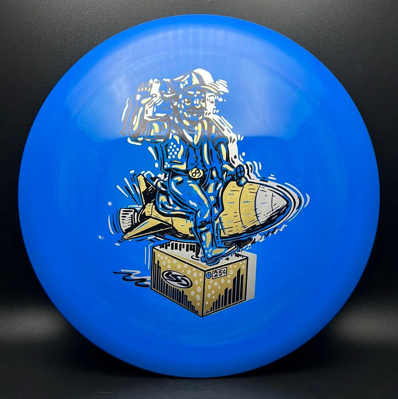 Load image into Gallery viewer, Bravo Bowie - "Ride Em Rocket Cowboy" Triple Foil