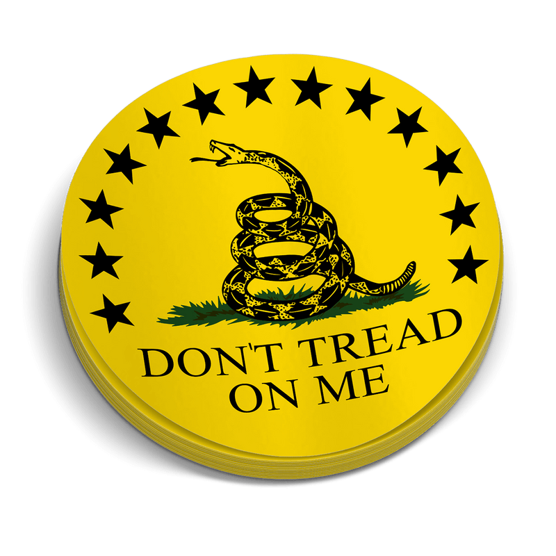Load image into Gallery viewer, Don't tread On Me Hard Hat Decal
