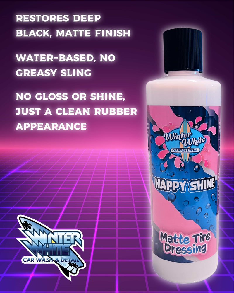 Load image into Gallery viewer, Happy Shine Matte Tire Dressing (16 fl oz)