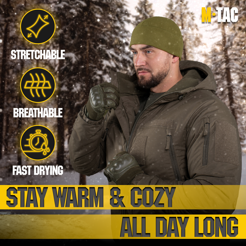 Load image into Gallery viewer, M-Tac Elite Fleece Watch Cap (250 g/m2)