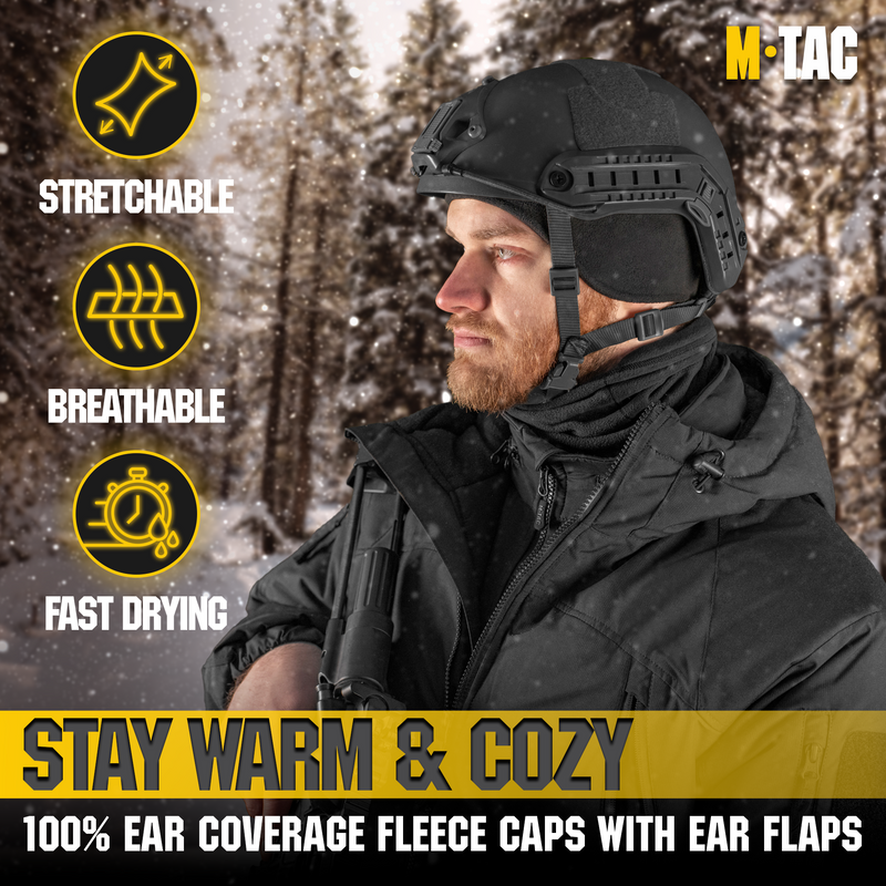 Load image into Gallery viewer, M-Tac Tactical Earflaps Beanie (270 g/m2)