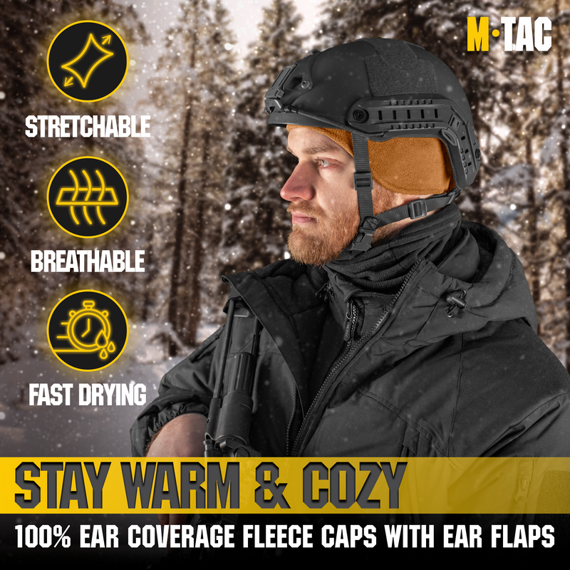 Load image into Gallery viewer, M-Tac Tactical Earflaps Beanie (270 g/m2)