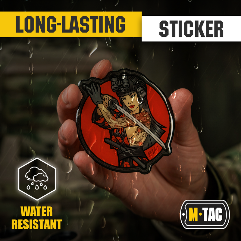 Load image into Gallery viewer, M-Tac Morale Sticker Tactical Girl