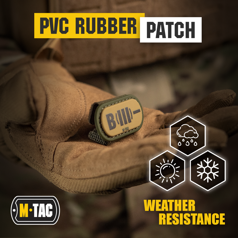 Load image into Gallery viewer, M-Tac Molle Medical Patch Blood Group