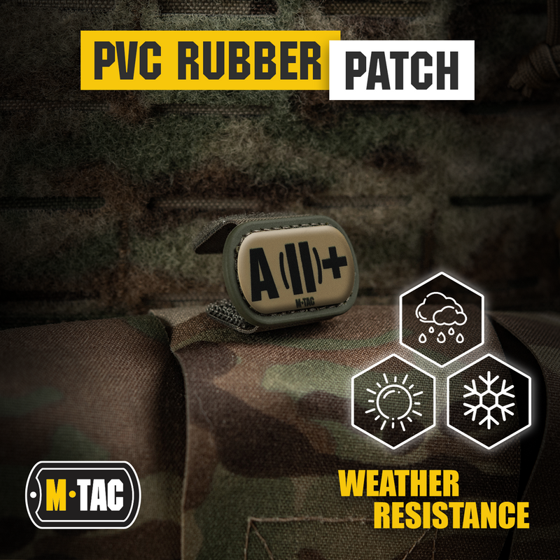 Load image into Gallery viewer, M-Tac Molle Medical Patch Blood Group