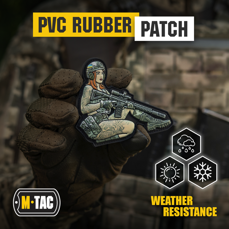 Load image into Gallery viewer, M-Tac Morale Patch Tactical Girl