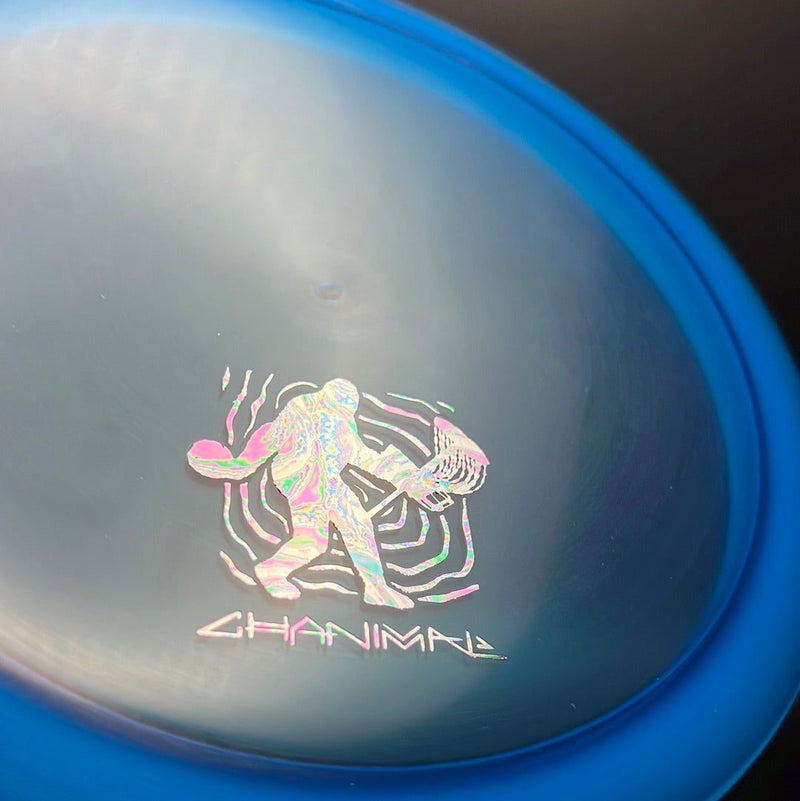Load image into Gallery viewer, Z Line Raptor - "Chanimal" Mini Stamp - Chandler Fry