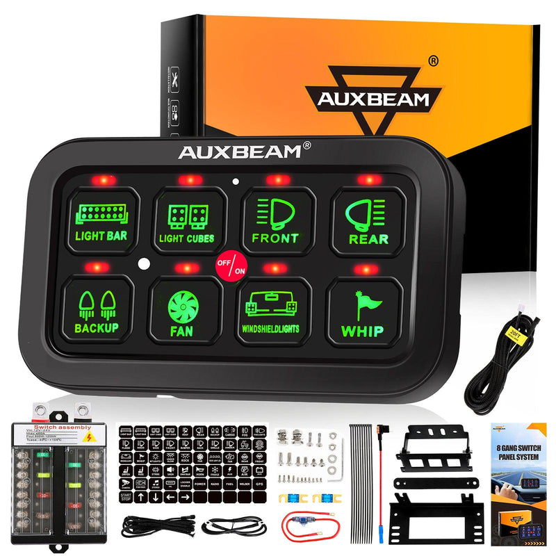 Load image into Gallery viewer, Single Series 6/8 Gang LED Switch Panel,Off Road Light Controller