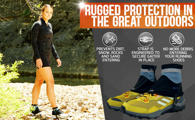 Load image into Gallery viewer, Pike Trail Low Cut Running Thru-Hiker Gaiters