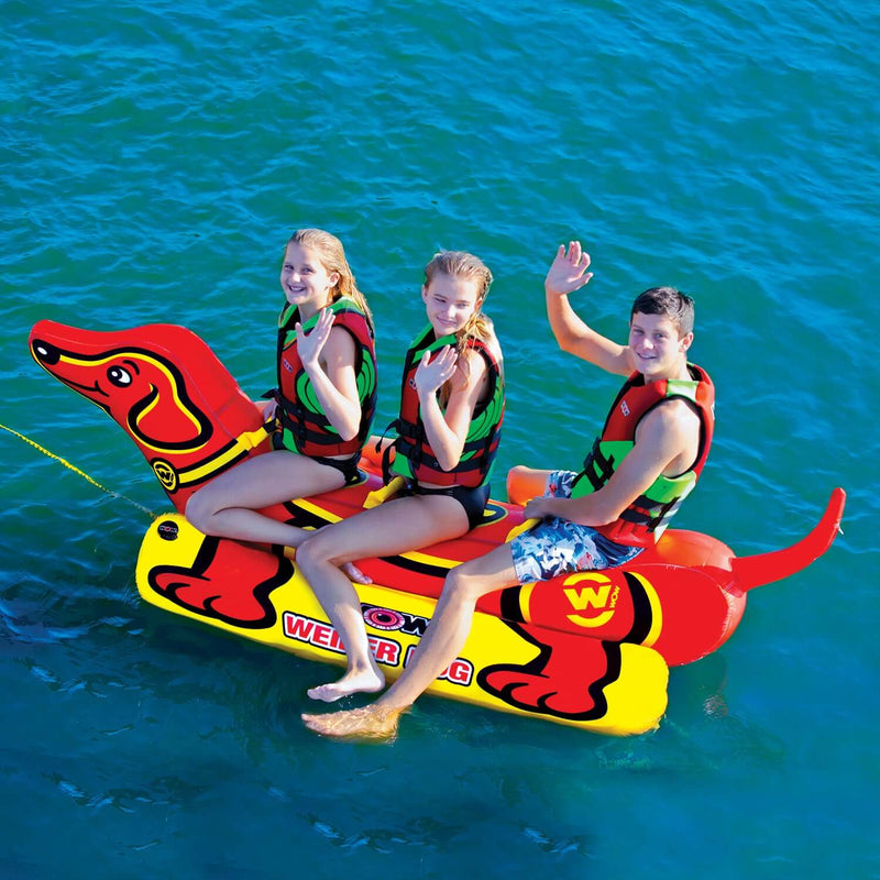 Load image into Gallery viewer, WOW Sports Weiner Dog 3 Towable (19-1010)