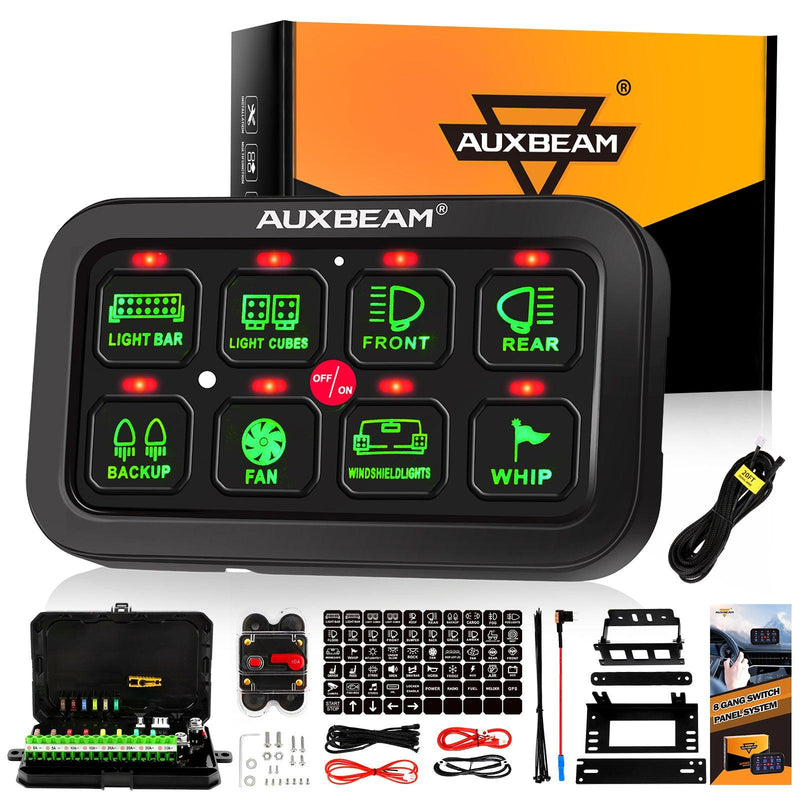 Load image into Gallery viewer, Single Series 6/8 Gang LED Switch Panel,Off Road Light Controller