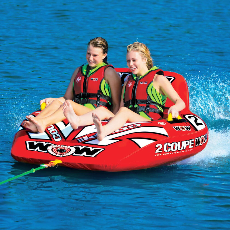 Load image into Gallery viewer, WOW Watersports 2 Person Coupe Cockpit Towable Water Tube