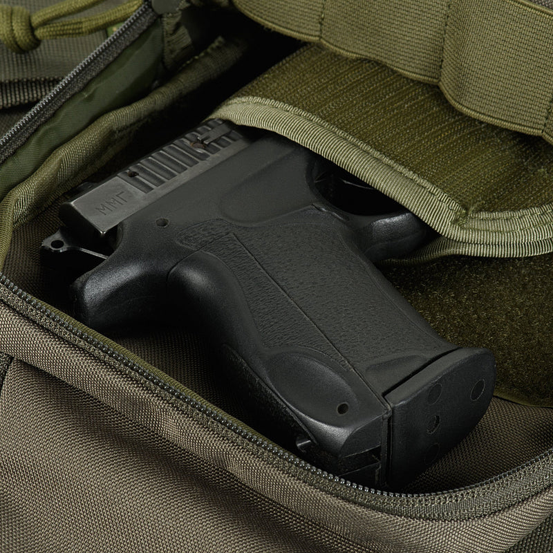 Load image into Gallery viewer, M-Tac LEFT-HANDED Tactical Sling Bag for Men with Holster