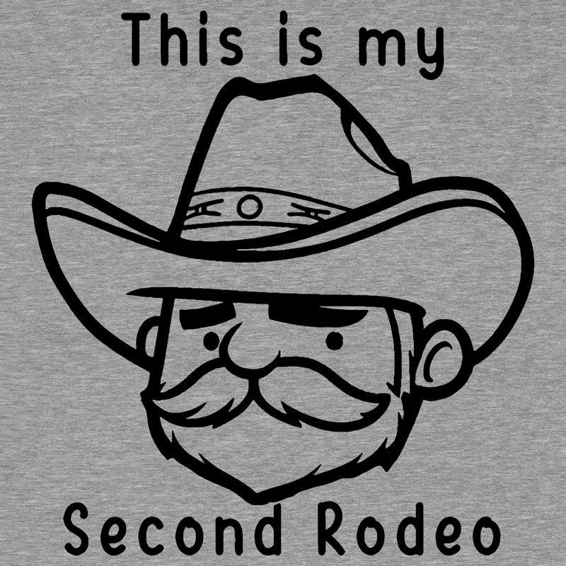 Load image into Gallery viewer, My Second Rodeo - Safety Yellow T-Shirt