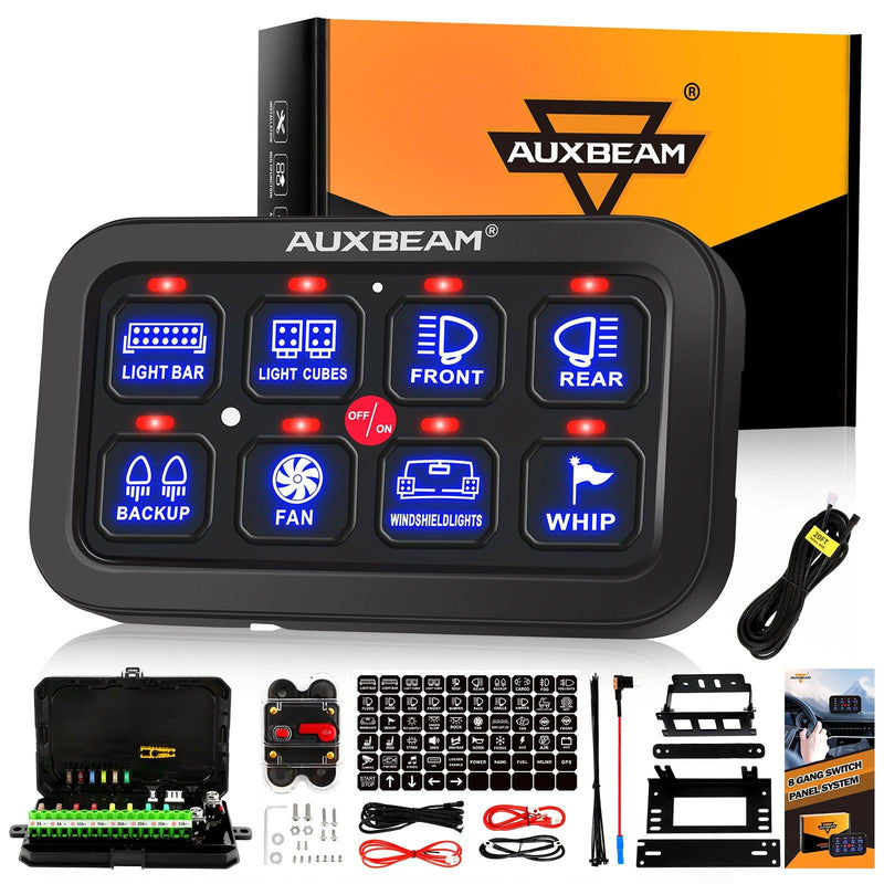 Load image into Gallery viewer, Single Series 6/8 Gang LED Switch Panel,Off Road Light Controller