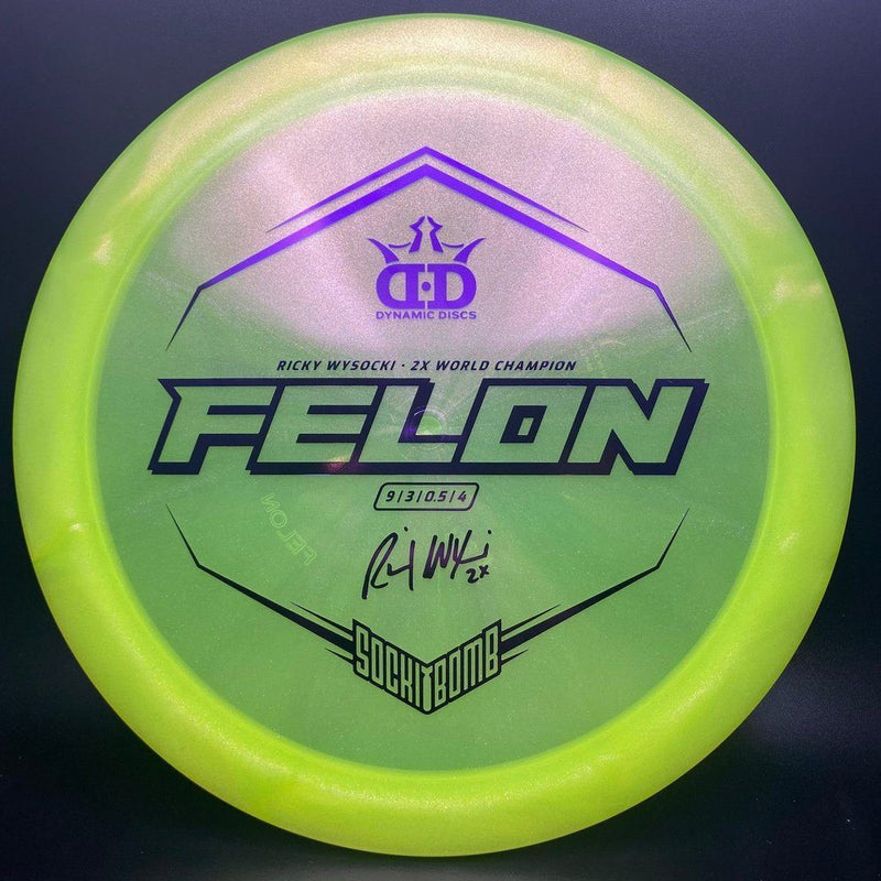 Load image into Gallery viewer, Lucid-Ice Glimmer Felon - Ricky Wysocki Sockibomb