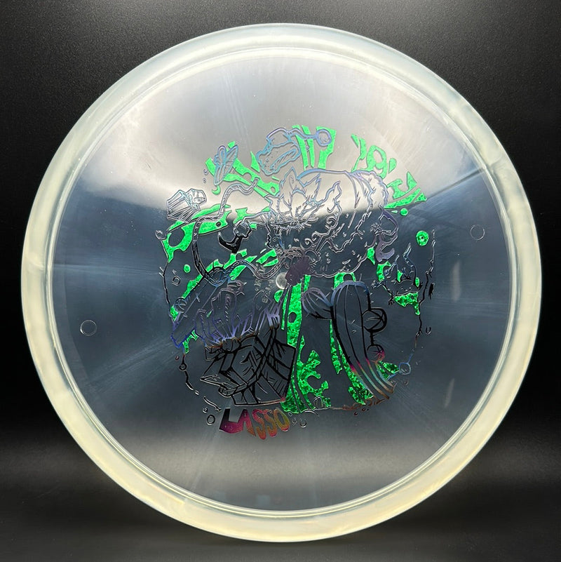 Load image into Gallery viewer, Eternal Lasso - Christmas Stamp by Jef Wind