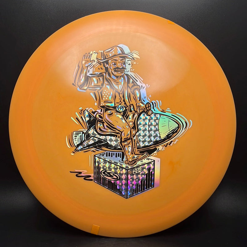 Load image into Gallery viewer, Alpha Warbird - "Ride Em Rocket Cowboy" Triple Foil