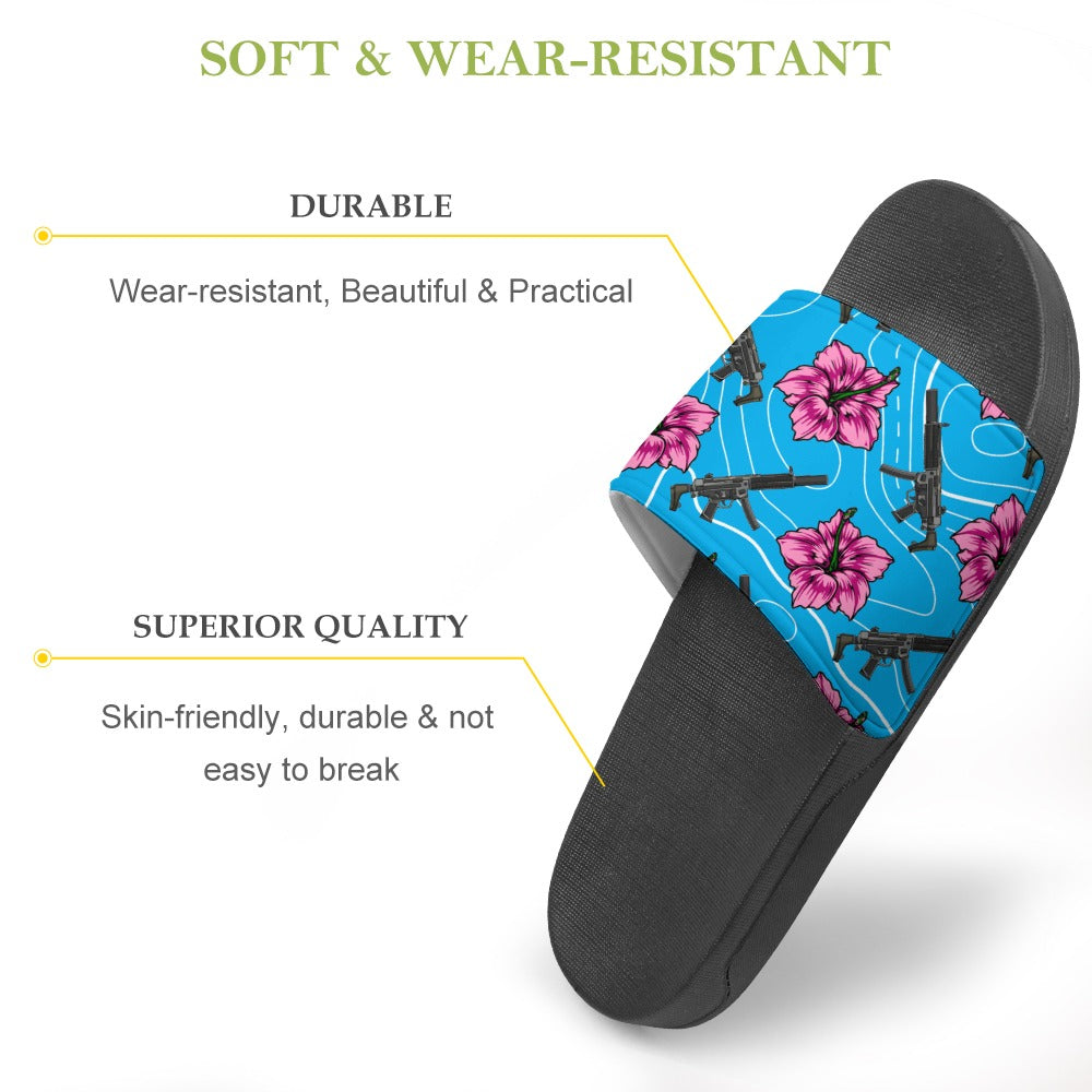 High Capacity Hibiscus Blue Slides