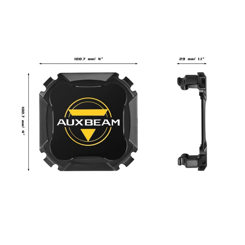 Load image into Gallery viewer, CUBE-Z Series 4 Inch LED Pod Light Black Cover Light Shield Cover
