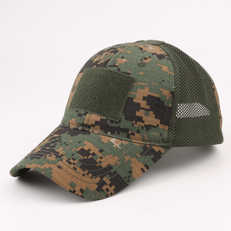 Load image into Gallery viewer, Tactical-Style Patch Hat with Adjustable Strap