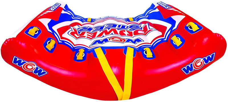 Load image into Gallery viewer, WOW Watersports Power Steer 3 Person 3P Steerable Deck Tube