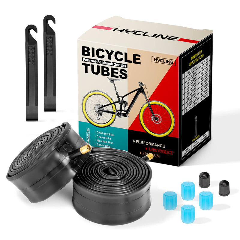 Load image into Gallery viewer, Hycline Bike Inner Tube 14“-29”
