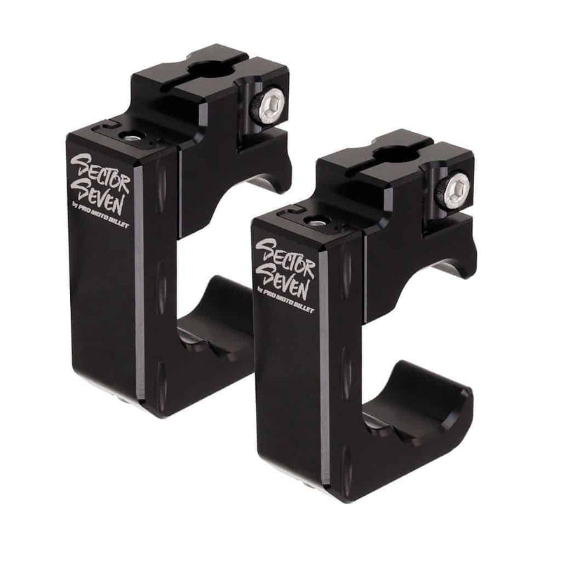 Load image into Gallery viewer, Sector Seven Sawtooth LED Light Mirrors With Turn Signal