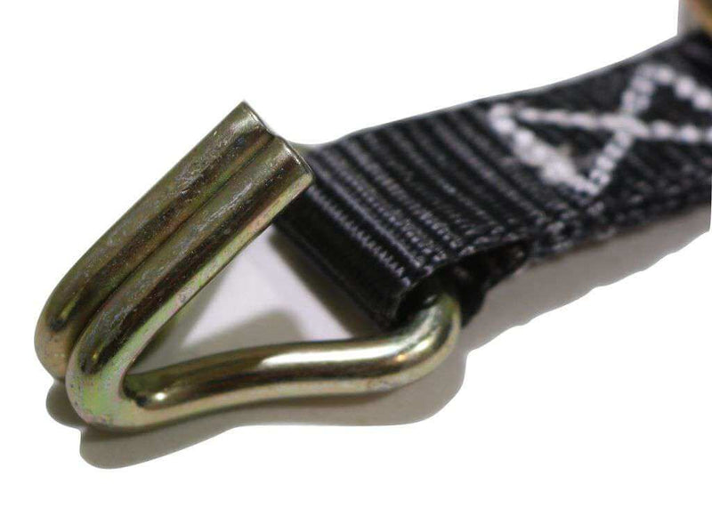 Load image into Gallery viewer, 1" x 20 ft. Ratchet Strap with Wire Hooks & D-Rings | R120WD