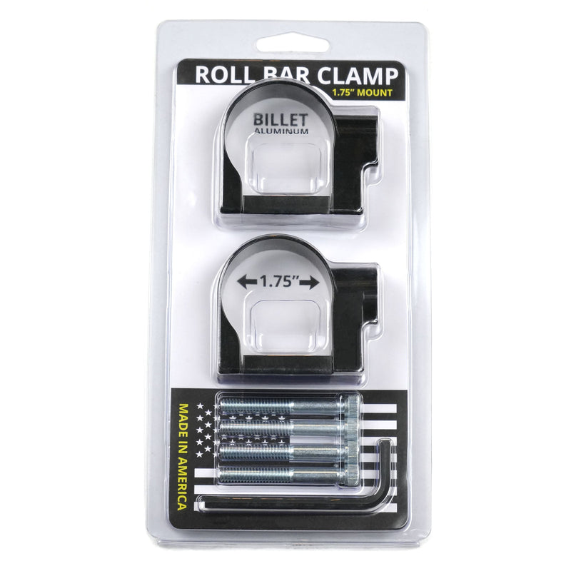 Load image into Gallery viewer, billet 1.75 inch roll cage bar clamps 1 3/4 for utv rzr can am polaris general jeep tjj by litt industries