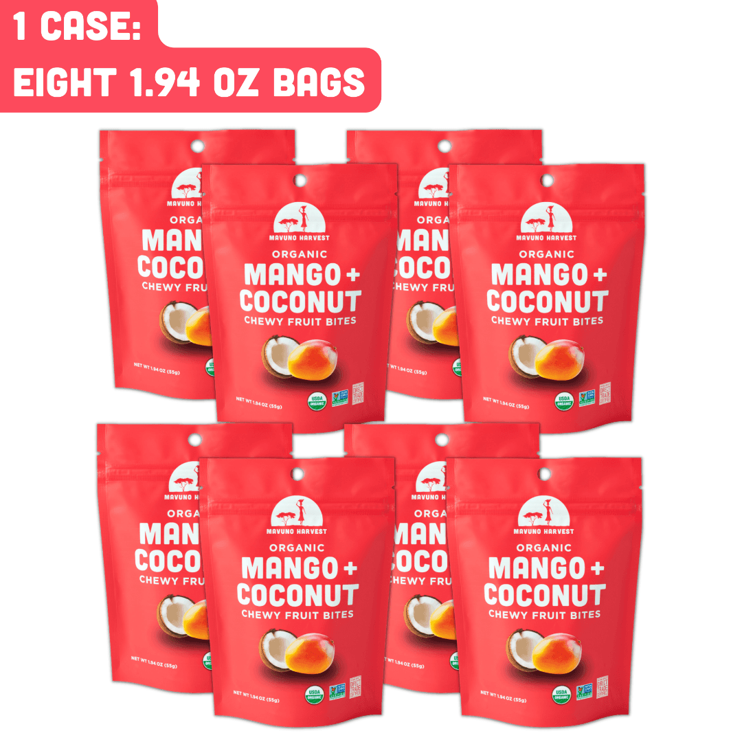 Organic Fruit Bites: Mango & Coconut - Skoutley Outdoors LLC