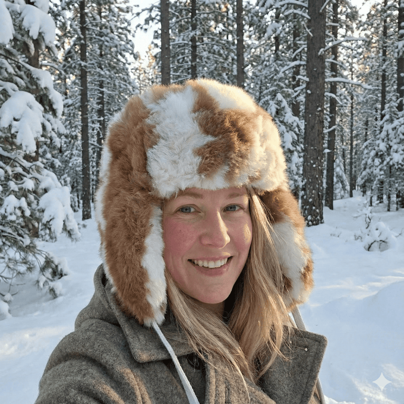 Load image into Gallery viewer, 100% Baby Alpaca RCMP Fur Hat With Earflaps Chullo