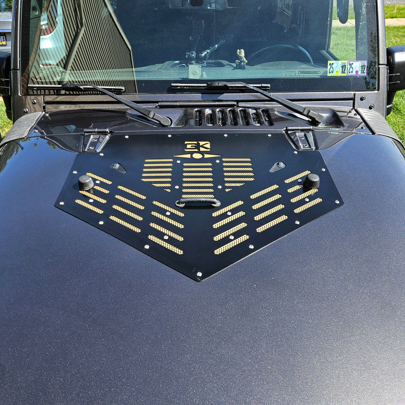 Load image into Gallery viewer, Hood Vent Kit for Jeep JK Wrangler (2007-2018)