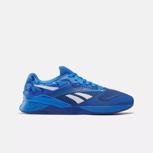 Women's Reebok Nano X4, Kinetic Blue/Boundless Blue/Moon, 9.5 B Medium - Skoutley Outdoors LLC