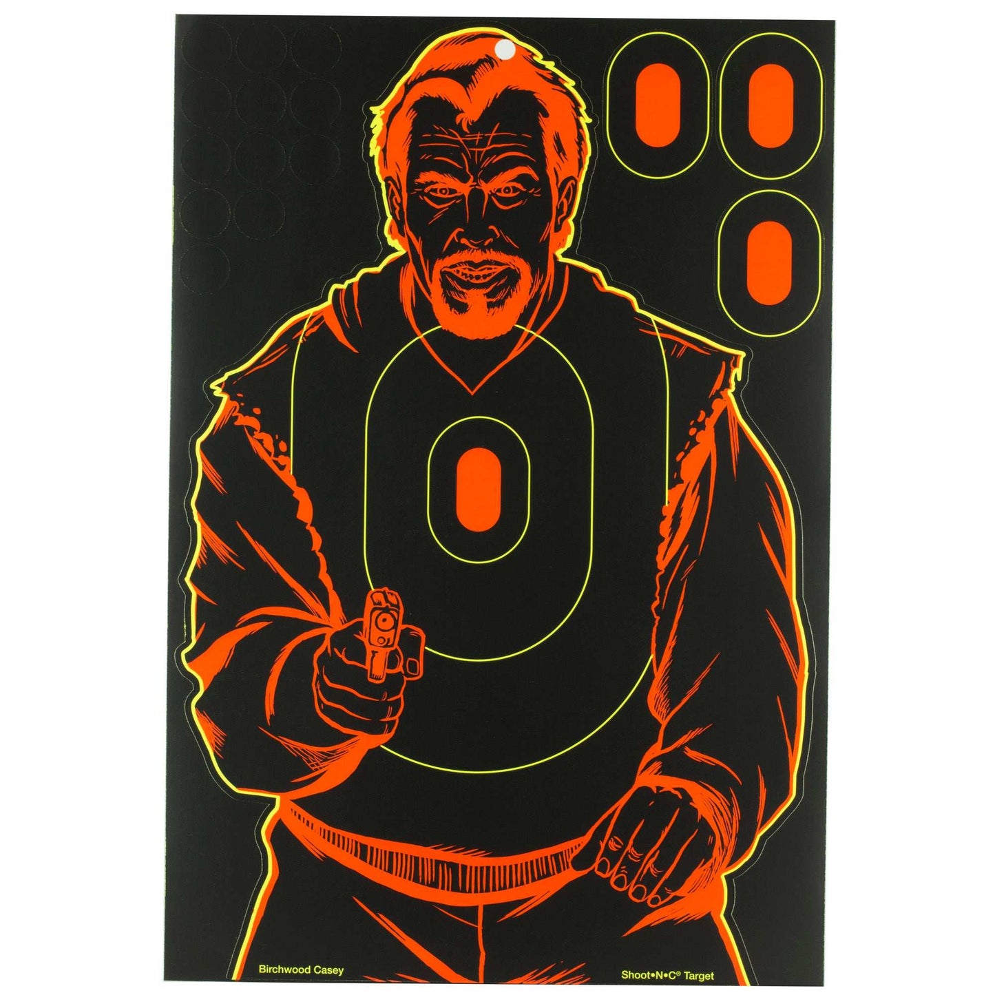 B/c Shootnc Bad Guy Silhouette 5pk - Skoutley Outdoors LLC